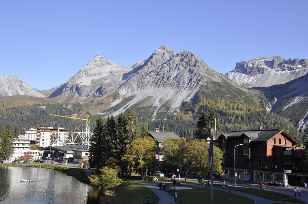 Posthotel Holiday Villa Arosa Esterno foto