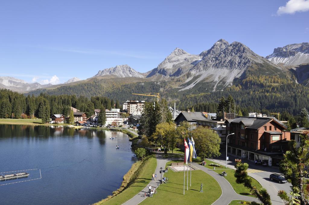 Posthotel Holiday Villa Arosa Esterno foto