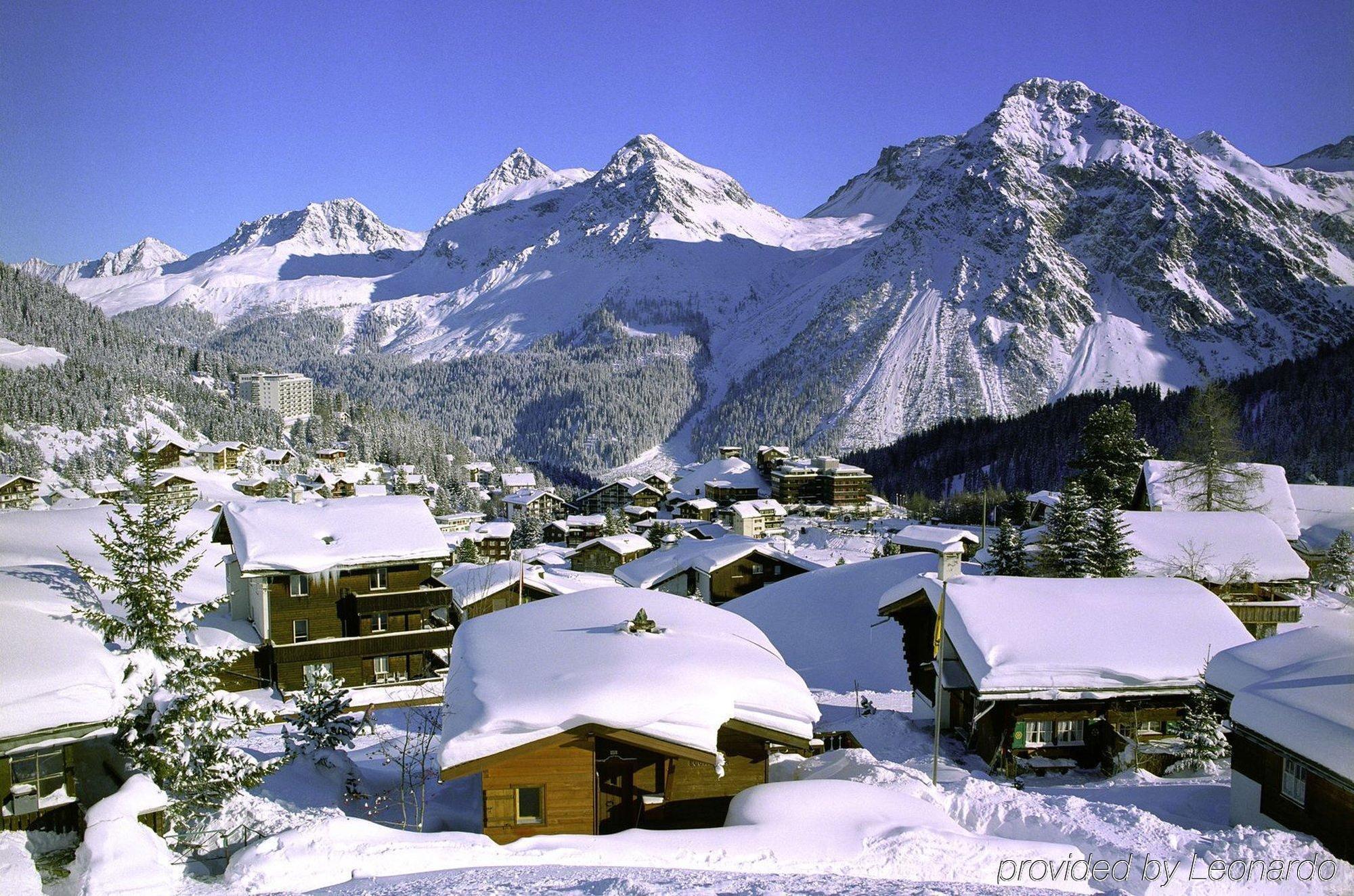 Posthotel Holiday Villa Arosa Esterno foto